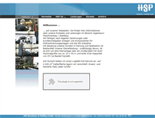 Tablet Screenshot of hsp-alfeld.de